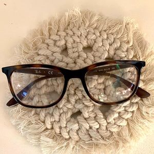 Rayban reading glasses tortoise shell RB 7078 51mm.